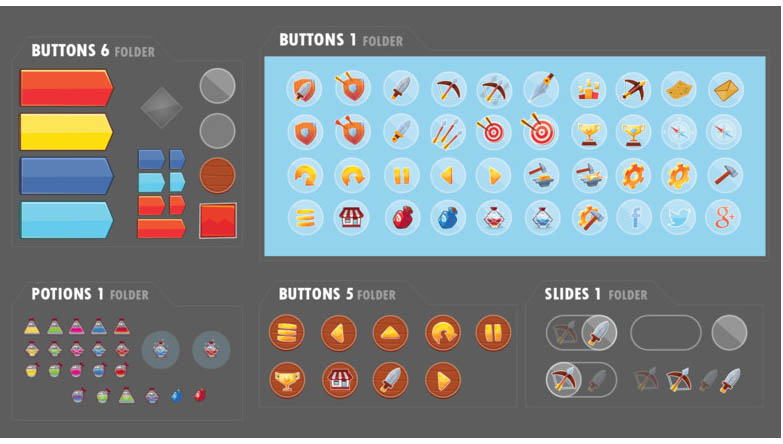 Ultimate Game UI : Ui asset ฟรีๆสุดแจ่ม